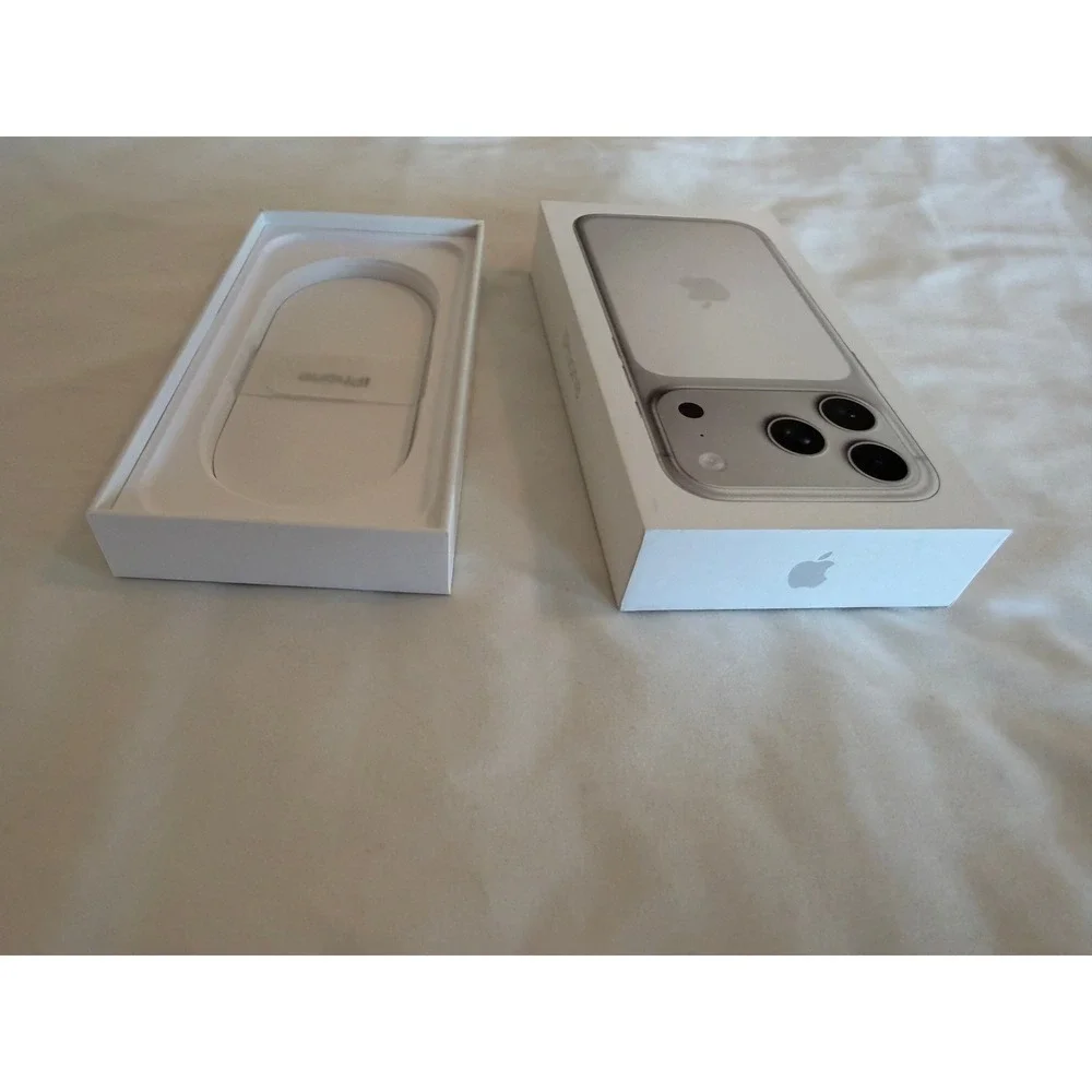Apple iPhone 17 Pro Empty Box Only Silver 512GB Model A3256 Replacement Box